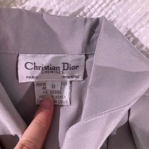 Christian Dior Short Sleeve Dress Shirt